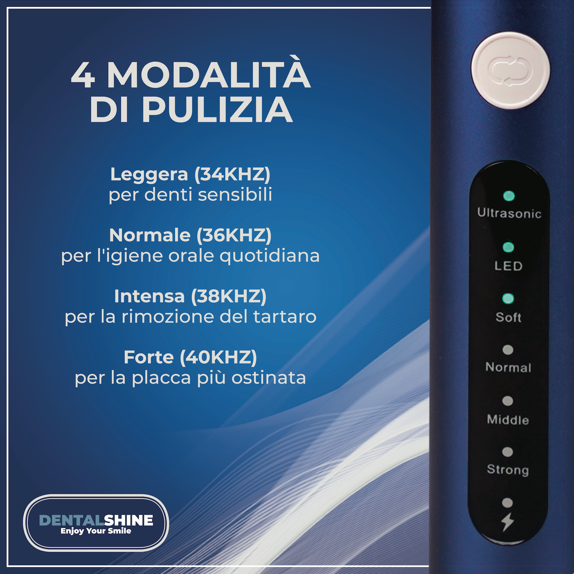 Un sourire plus blanc et une bouche plus saine, nouveau détartreur à ultrasons Dentalshine !